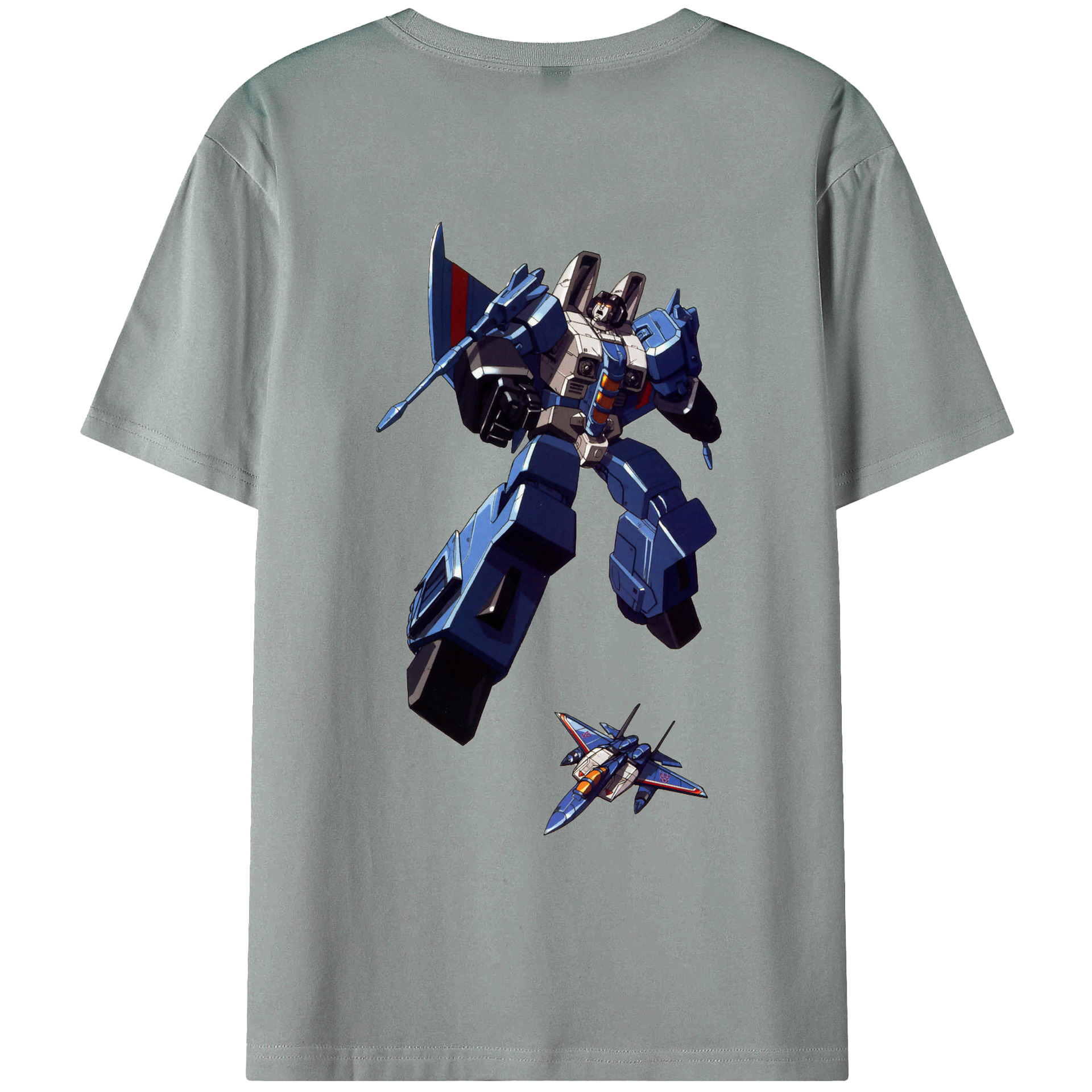 （画像用）  綿100％ メンズ半袖Tシャツ（バックプリント） 通気性